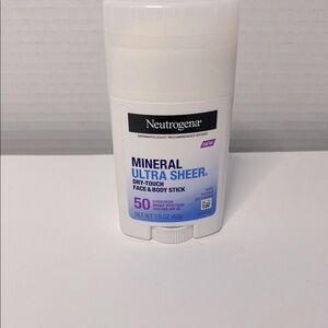 3/$15 Neutrogena Ultra Sheer Dry-Touch Face & Body Stick Sunscreen SPF 50